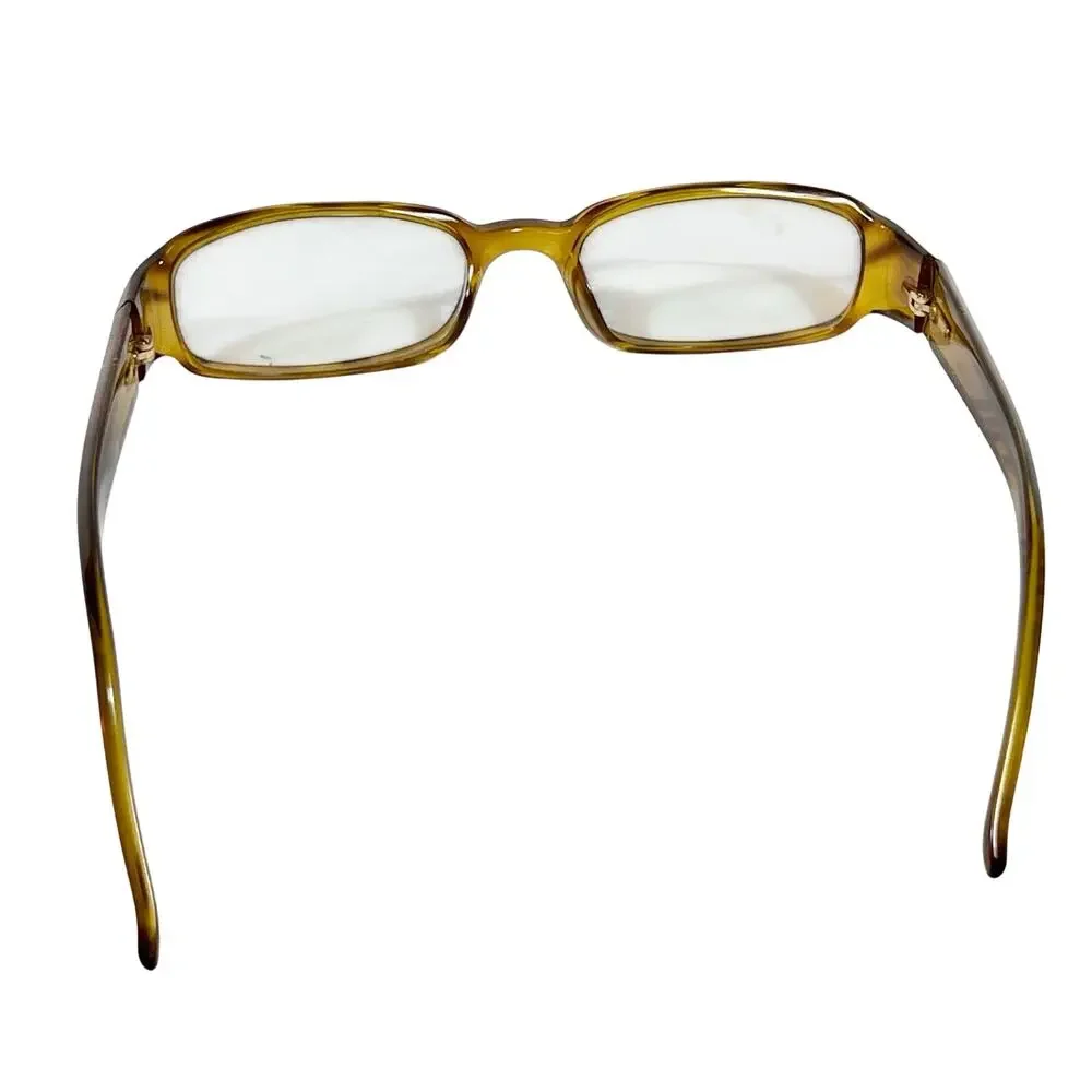 Gucci Translucent Brown Havanna Eyeglasses Frames (#1439) 51-15 125 Italy